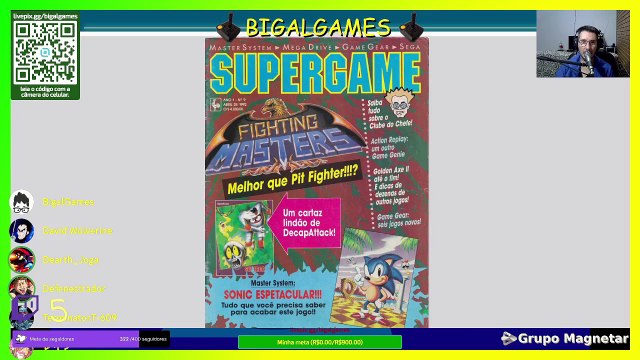 Sword of Sodan (Mega) Sega Chess Space Battle Space Harrier Minigolf The Lucky Dime Caper Crazy Company (Game Gear) - Super Jogos - SuperGame #9- Abril de 1992 (3-3)