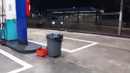 Motorista "canta pneu" em frente a viatura da PM em Cascavel