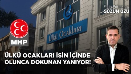 AÇIKÇA TEHDİT ETTİ! ÜLKÜ OCAKLARI İŞİN İÇİNDE OLUNCA DOKUNAN YANIYOR!