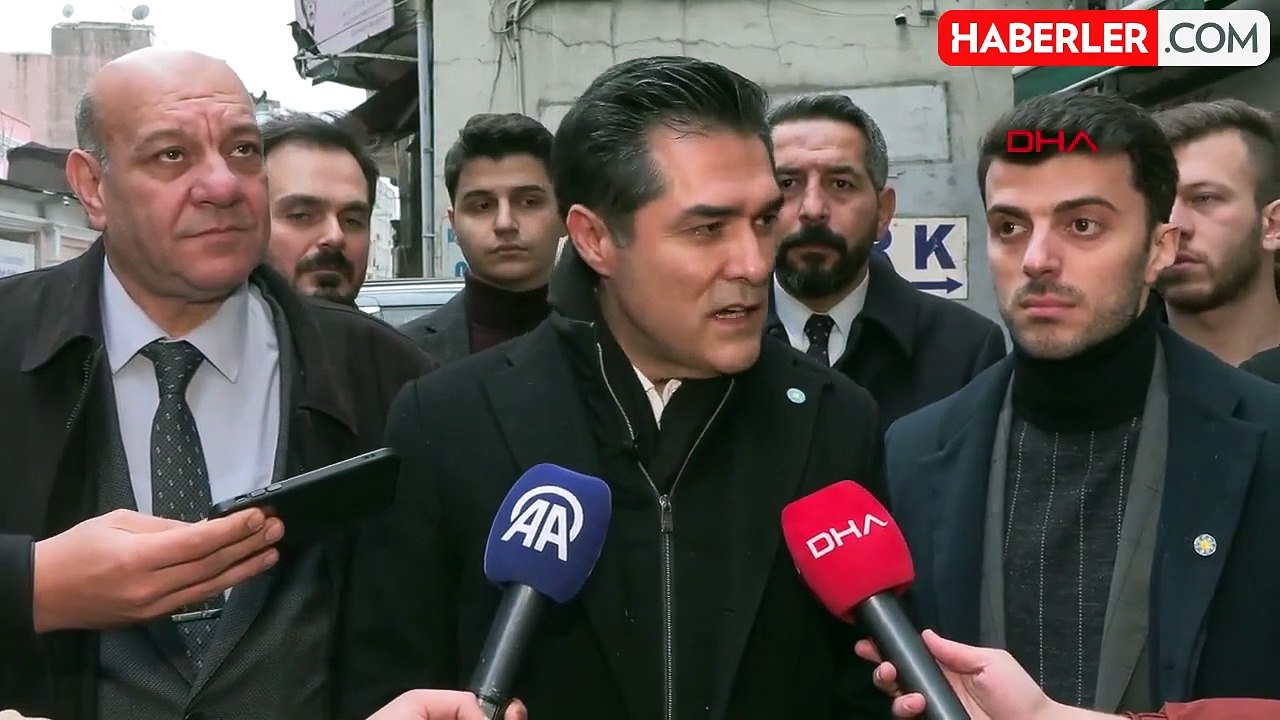 İYİ Parti İBB Başkan Adayı Buğra Kavuncu Beyoğlu'nu Ziyaret Etti