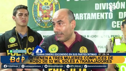 Robo en Centro Cívico: mujeres ocultaban dinero dentro de condones en sus partes íntimas