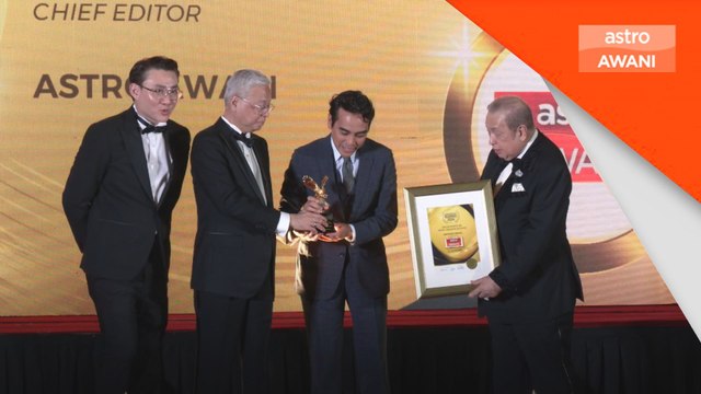 Astro AWANI rangkul Anugerah Kecemerlangan Berita Penyiaran