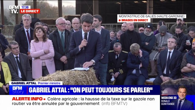 Gabriel Attal: On se bat pour notre indépendance agricole et notre souveraineté