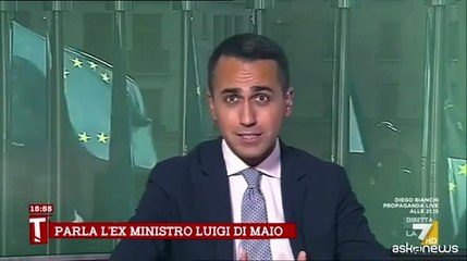 Di Maio: tornare in politica? Non mi manca e credo di non mancarle