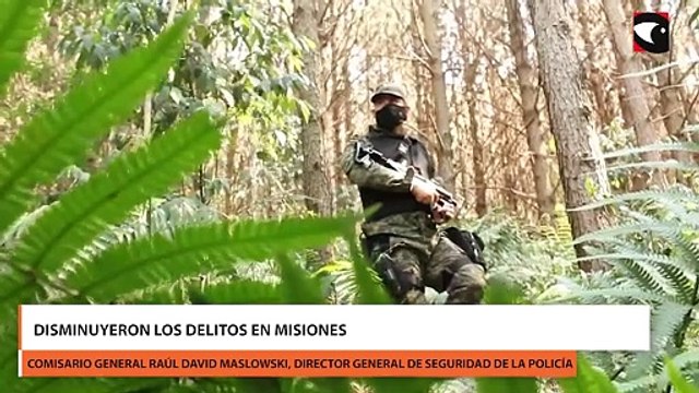 Disminuyeron los delitos en misiones