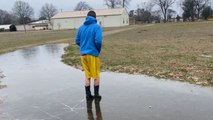 Wannabe Jack Frost's thrilling race against ice is the ultimate test of his speed