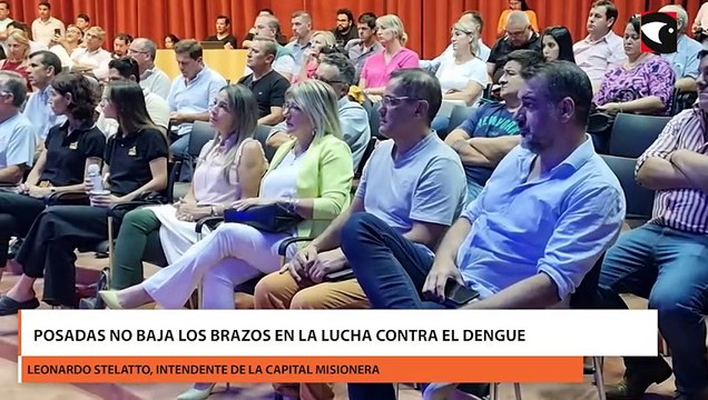 Posadas no baja los brazos en la lucha contra el dengue