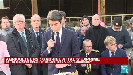Crise agricole : Gabriel Attal annonce "dix mesures de simplification immédiates"