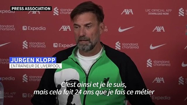Football/Liverpool: Je suis à court d'énergie , dit Klopp
