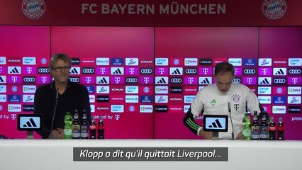 Tuchel choqué par l'annonce du départ de Klopp