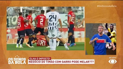 Maravilha ironiza Rodrigo Garro e promete raspar sobrancelha se o meia se destacar no Corinthians