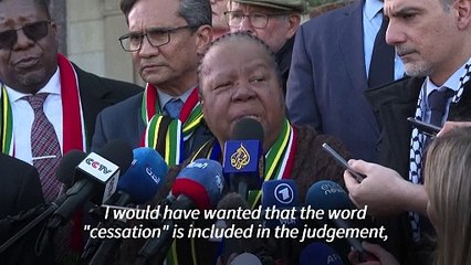 ICJ Israel order won't work without ceasefire, says South African minster