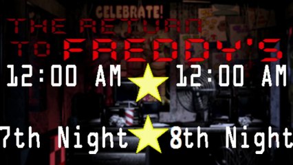 ★FIN★ I The Return To Freddy's I HD 60FPS I Kriya