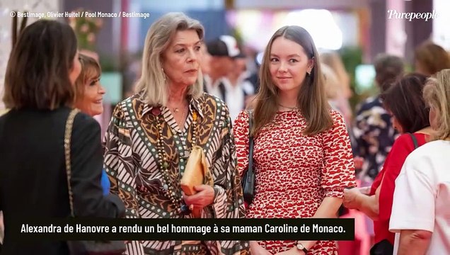 Caroline de Monaco : Sa fille Alexandra de Hanovre lui vole un tenue iconique, joli clin d'oeil devant Charlotte Casiraghi