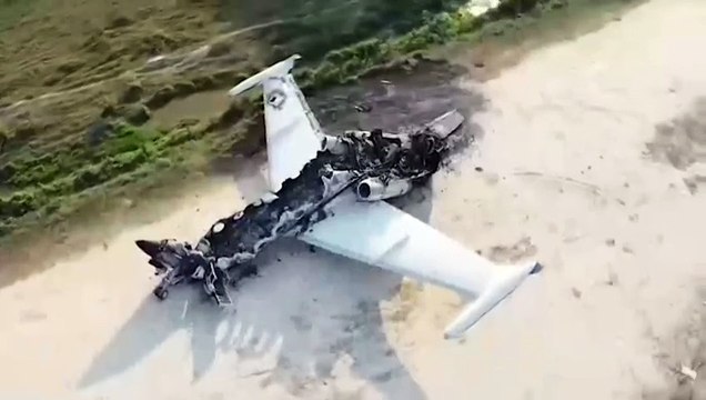 Venezuela inutiliza avión procedente de México presuntamente usado para traficar drogas