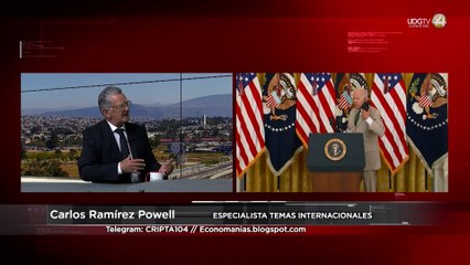 Tres crisis ninguna solución… desplome de Biden: Carlos Ramírez Powell