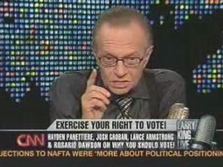 Josh Groban - Larry King 2008