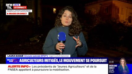 Download Video: Annonces de Gabriel Attal: la mobilisation des agriculteurs va se poursuivre à Agen