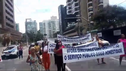 Famílias de detentos fazem manifestação em Vitória