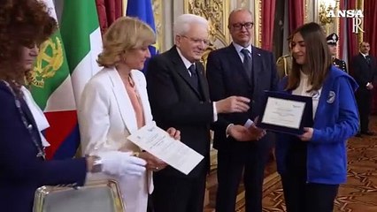 Download Video: Giorno della Memoria, Mattarella incontra gli studenti al Quirinale