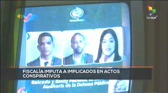 TeleSUR Noticias 15:30 26-01: Fiscalía de Venezuela inculpa a implicados en conspiraciones