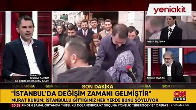 AK Parti İBB Başkan Adayı Murat Kurum projelerini canlı yayında açıkladı