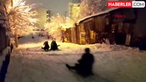 Bingöl'de Kar Yağışı Nedeniyle Erzurum Kara Yolu TIR Trafiğine Kapatıldı
