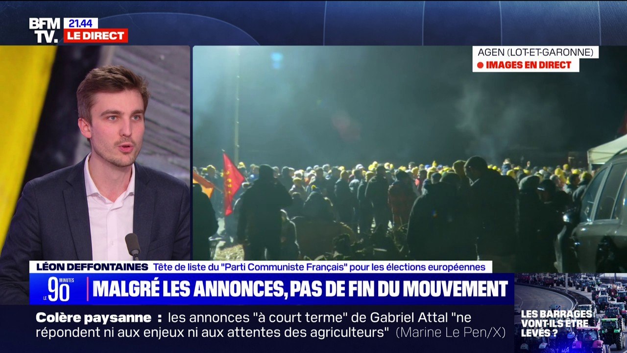 Traité de libre échange entre l'Union européenne et le Mercosur: "On a des institutions hors-sol et déconnectées de la réalité", estime Léon Deffontaines (PCF)