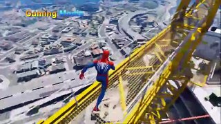 GTA 5 Epic Ragdolls_Spiderman Compilation