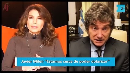 Javier Milei: “Estamos cerca de poder dolarizar”
