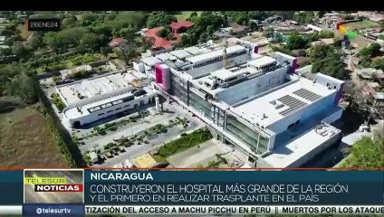 Construyen hospital más grande de la región en Nicaragua