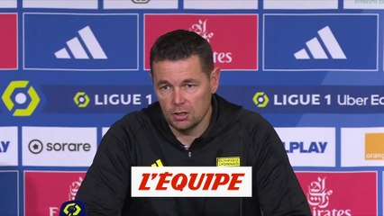 « On n'a pas vu une équipe qui jouait son maintien » - Foot - L1 - OL - Sage