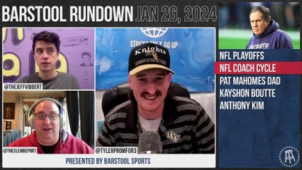 Pat Mahomes vs Taylor Swift - Barstool Rundown - January 26th, 2024