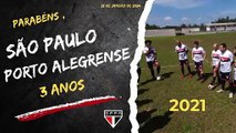 Parabéns São Paulo Porto Alegrense , 3 anos no dia 25/01/2024
