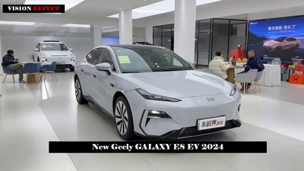 Can it Bring Technology and Sportiness to its Owner_Rival of Xiaomi SU7. New Geely GALAXY E8 EV 2024