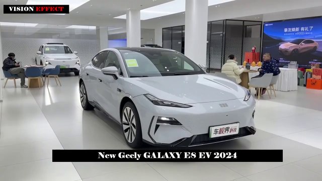 Can it Bring Technology and Sportiness to its Owner_Rival of Xiaomi SU7. New Geely GALAXY E8 EV 2024