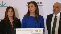 Los diputados de Vox Baleares, díscolos con Madrid, justifican las expulsiones de Le Senne y De las Heras