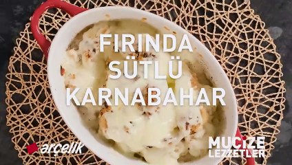 Fırında sütlü karnabahar tarifi | Mucize Lezzetler 