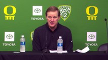 Dana Altman on 87-78 Loss to Arizona