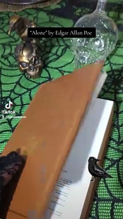 Poetry Reading: "Alone" by Edgar Allan Poe | #shorts