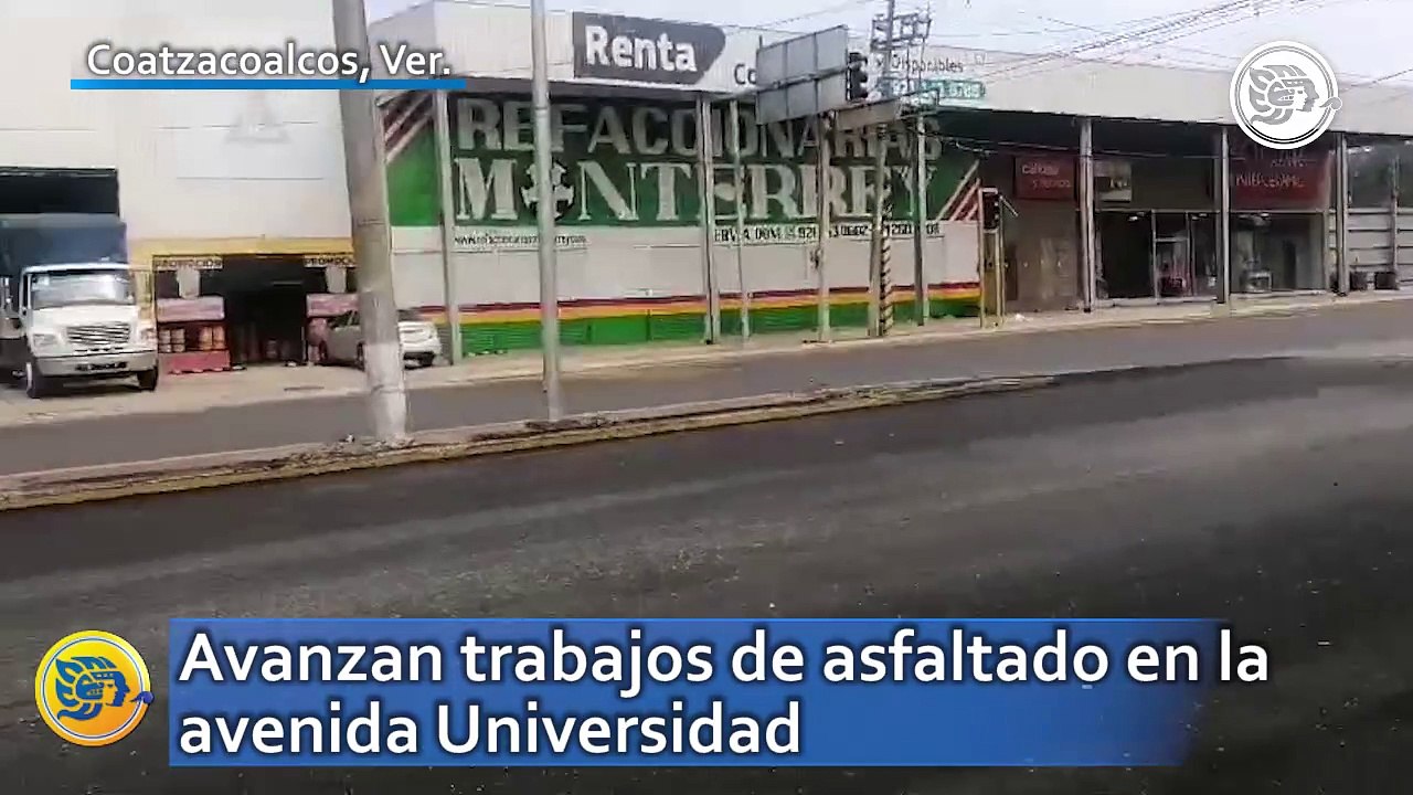 Avanzan trabajos de asfaltado en la avenida Universidad; fue el turno de estas colonias