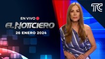 EN VIVO: Ecuador aspira acuerdo migratorio con EE.UU. | El Noticiero: 26 ene 2024