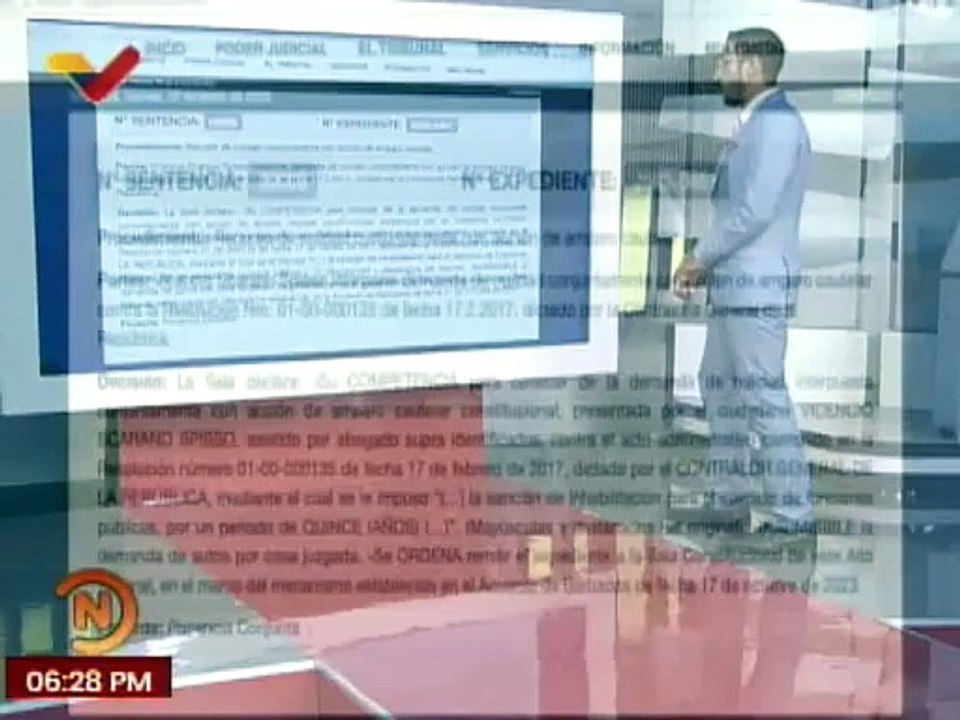 TSJ reafirma la inhabilitación del ciudadano Vicencio Scarano Spisso por 15 años