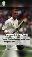 Alec Stewart's DOB and test runs are same number #euphoriacricket