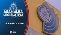 Asamblea Legislativa Noticias 26 enero 2024.