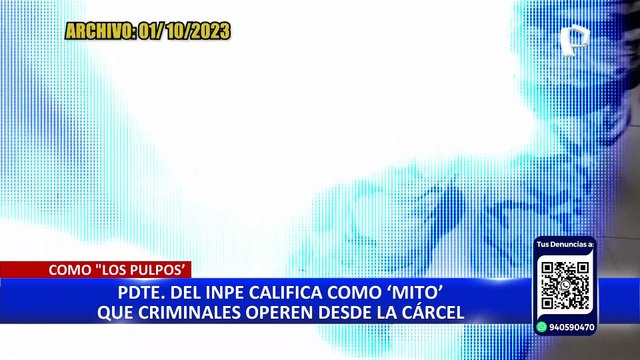 'Los Pulpos': banda criminal operaría desde un penal en Trujillo