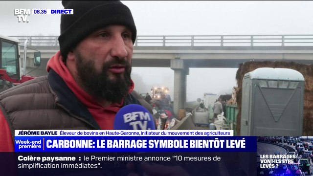 Jérôme Bayle, initiateur du mouvement des agriculteurs: Les trois revendications, nous, on les a eues