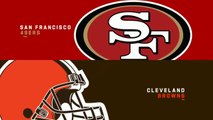 San Francisco 49ers vs. Cleveland Browns, nfl football highlights, nfl highlights 2023 week 6