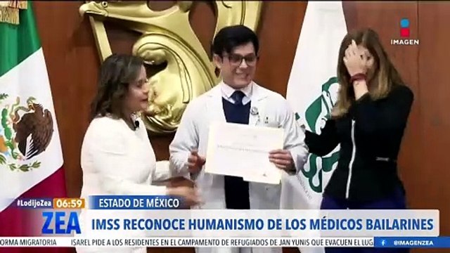 IMSS reconoce a médicos que bailaron vals con paciente de 15 años