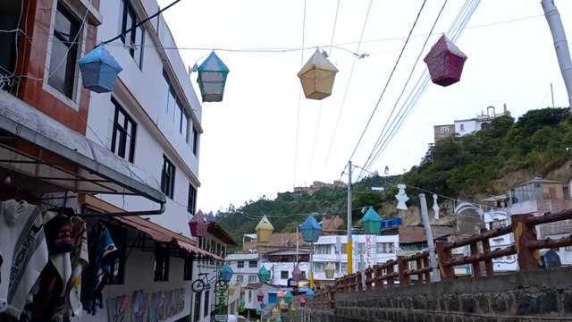 Visité en COLOMBIA el Santuario Las Lajas
